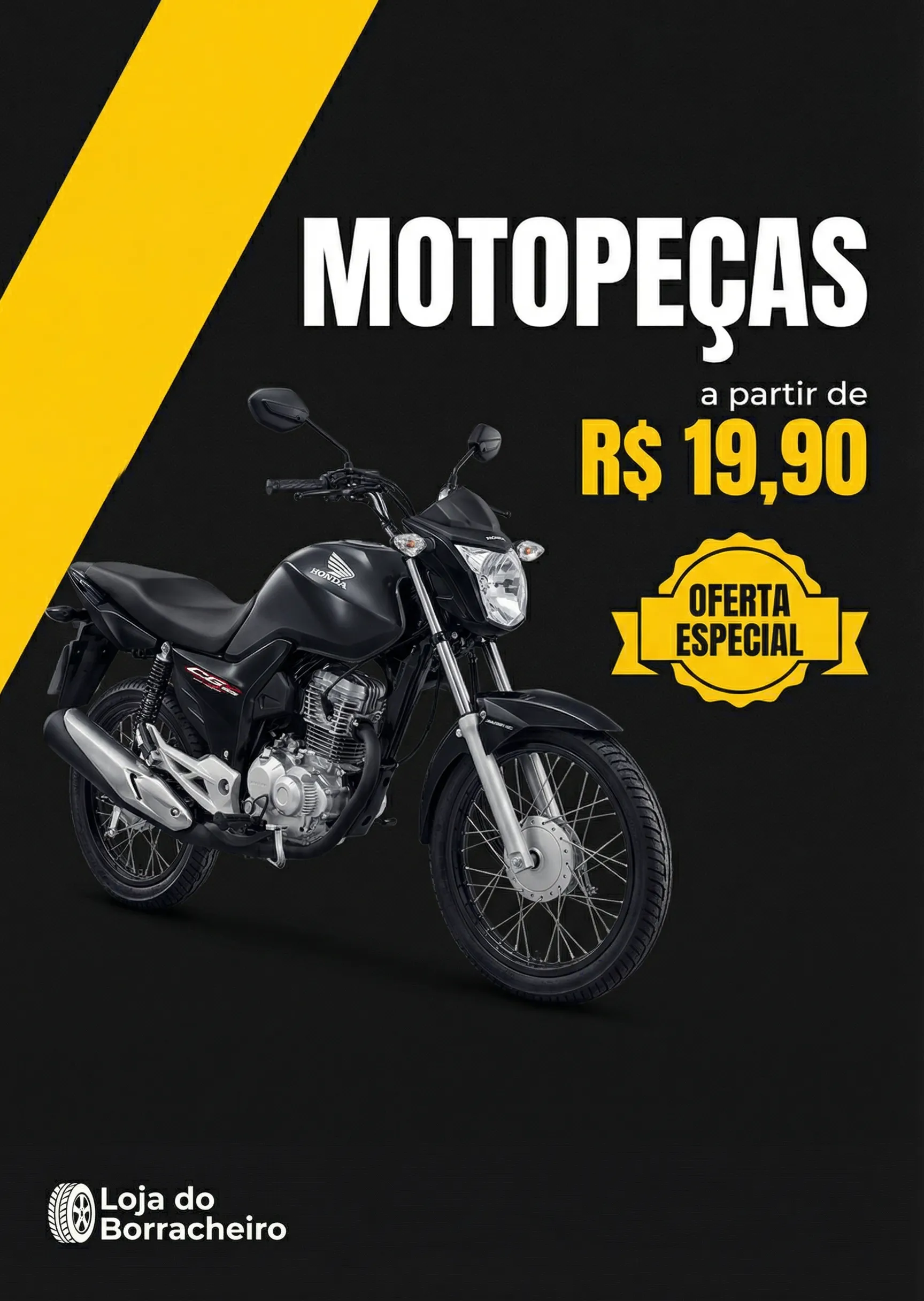 Promoção Motopeças — a partir de R$ 19,90
